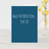 完熟おもしろい誕生日 カード (黄色い花)