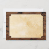 完熟のお誕生日ウィスキーとシガーの招待状 招待状 (裏面)