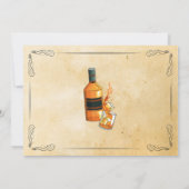 完熟のウィスキー 50歳 60歳 男性 フォト 招待状 (裏面)