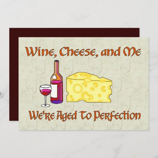 完熟の極み 招待状 (正面/裏面)