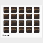 完熟の至極 | ウイスキーバースデー スクエアシール (シート)