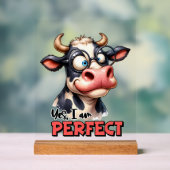 完璧おもしろいな牛棒芸術 アクリルサイン (ニュートラル)