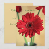 完璧かわいらし 招待状 (正面/裏面)