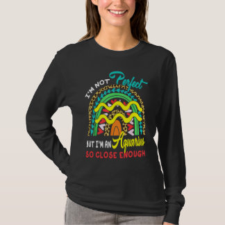 完璧じゃないけど水瓶座だからまあいいか 雨 Tシャツ