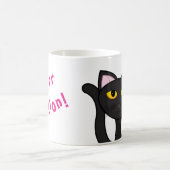 完璧だにゃ!猫好きにはたまらない!大きな猫ちゃん コーヒーマグカップ (中央)