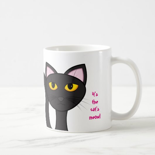 完璧だにゃ!猫好きにはたまらない!大きな猫ちゃん コーヒーマグカップ (右)