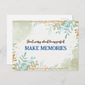 完璧である必要はないよ ポストカード (正面/裏面)