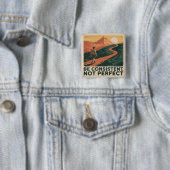 完璧でなくていい、ただ一貫してる 缶バッジ (インサイチュ)