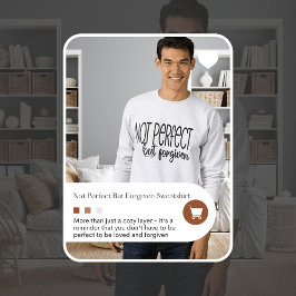 完璧ではないが許されたスウェットシャツ スウェットシャツ