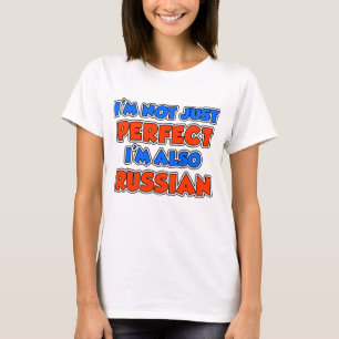 完璧ではないロシアの Tシャツ