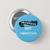 完璧ではない進歩 缶バッジ (正面&裏面)