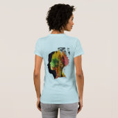 「完璧ではなく、夢を追いかけること Tシャツ (裏面フル)