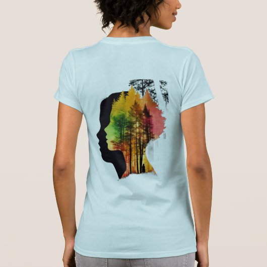 「完璧ではなく、夢を追いかけること Tシャツ (裏面)