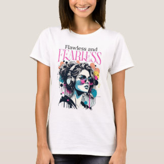 完璧で無畏のグラフィックTシャツ Tシャツ