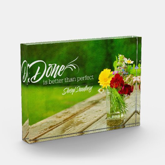 完璧というより上手に行われる フォトブロック (左)