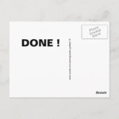 完璧というより良い ポストカード (裏面)