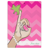 完璧なかわいらしクリップボード クリップボード (裏面)