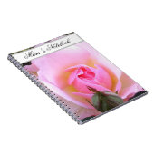 完璧なイングリッシュピンクローズ ノートブック (右側)