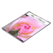 完璧なイングリッシュピンクローズ ノートブック (左側)