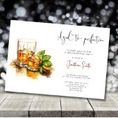 完璧なウイスキーの誕生日パーティーに熟成 招待状