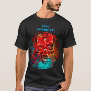 完璧なエイジング。ドクロデザイン Tシャツ