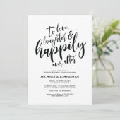 完璧なエレガントな結婚式のリハーサルディナー招待状 招待状 (スタンド正面)