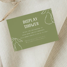 完璧なエレガントPearイラストレーションディスプレイシャワー