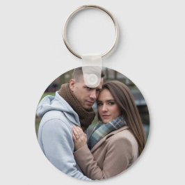 完璧なカップルのイメージアートを作パーソナライズされた成 キーホルダー