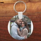 完璧なカップルのイメージアートを作パーソナライズされた成 キーホルダー (裏面)