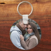 完璧なカップルのイメージアートを作パーソナライズされた成 キーホルダー (正面)