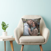 完璧なカップルのイメージアートを作パーソナライズされた成 クッション (椅子)