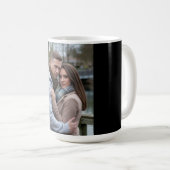 完璧なカップルのイメージアートを作パーソナライズされた成 コーヒーマグカップ (正面右)