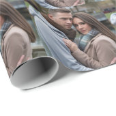 完璧なカップルのイメージアートを作パーソナライズされた成 ラッピングペーパー (ロールコーナー)