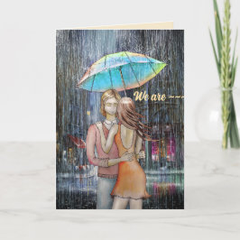 完璧なカップルのラブカード サンキューカード