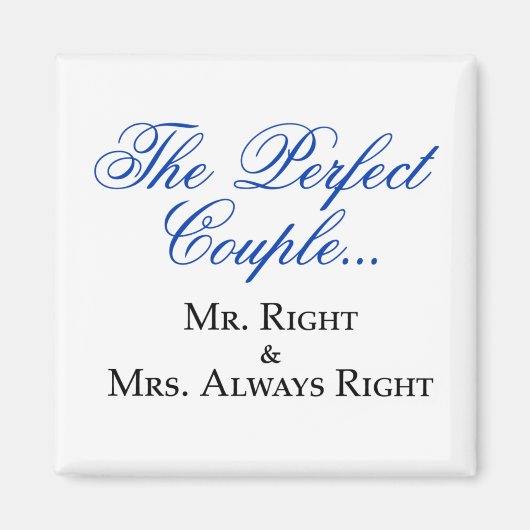 完璧なカップル磁石 マグネット (正面)