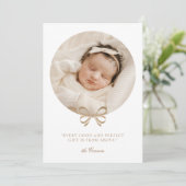 完璧なギフト休暇の誕生のお知らせ シーズンカード (スタンド正面)