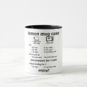 完璧なギフト/レモンマグケーキレシピ マグカップ
