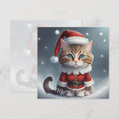 完璧なクリスマスを過ごす~ニャー^-^ (正面/裏面)