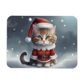 完璧なクリスマスを過ごす~ニャー^-^ マグネット (横)