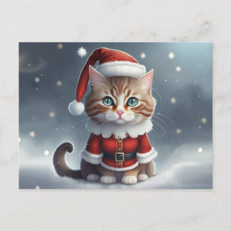 完璧なクリスマスを過ごす～ニャー^-^ 案内ポストカード