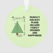 完璧なクリスマスツリー オーナメント (裏面)