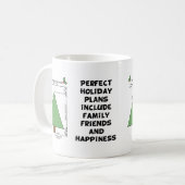 完璧なクリスマスツリー コーヒーマグカップ (正面左)