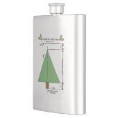 完璧なクリスマスツリー フラスク (左)