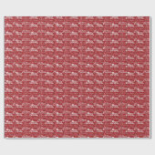 完璧なクリスマス ラッピングペーパー (フラット)