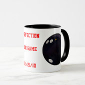 完璧なゲームスコアボーリング300ゲーム， マグカップ (正面右)