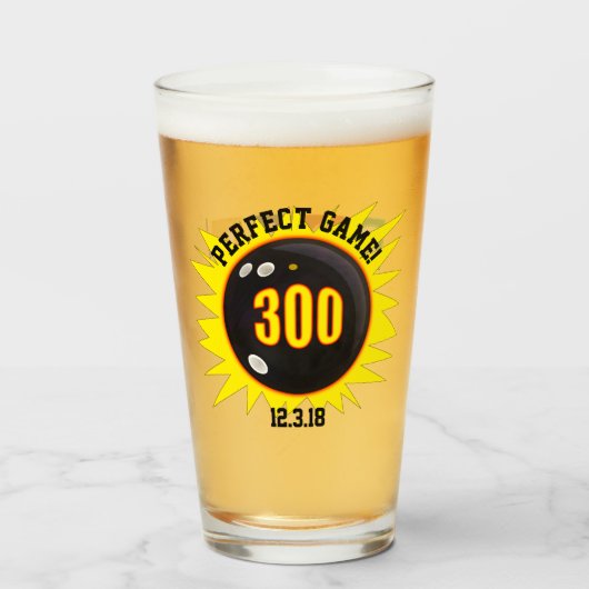 完璧なゲーム，黒と黄色の点 タンブラーグラス (ドリンク正面)