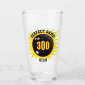 完璧なゲーム，黒と黄色の点 タンブラーグラス (正面)