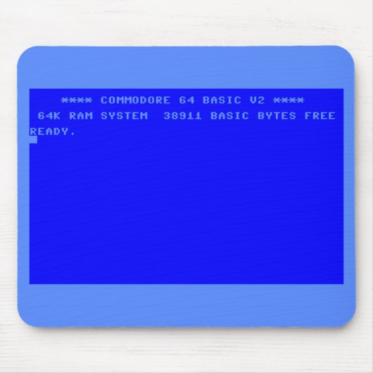 完璧なコモドール64愛し合うアクセサリー マウスパッド (正面)