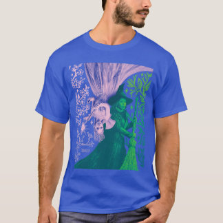 完璧なコントラストのグリンダとエルファバ Wicked For Good Tシャツ