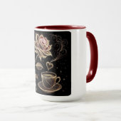 完璧なコーヒーと紅茶マグカップ。 マグカップ (正面右)